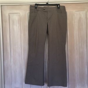 Tan Banana Republic Wide Leg Trousers